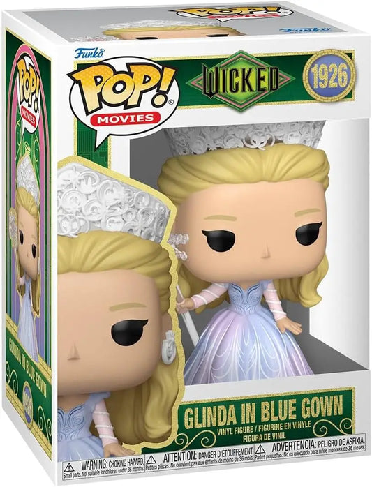 Funko POP! Movies Wicked Pt 2 Glinda in Blue Gown vinyl figure for collectible fans