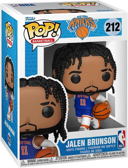 Funko POP NBA Jalen Brunson Basketball figure in New York Knicks uniform