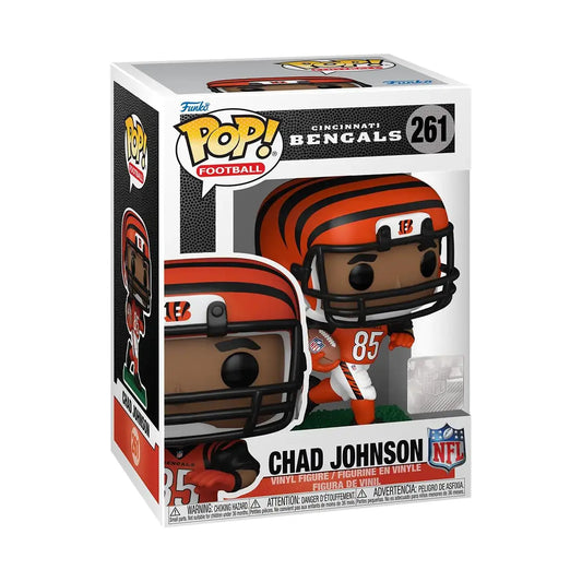 Funko Pop Chad Johnson NFL Bengals figure from Funko Pop! NFL collection