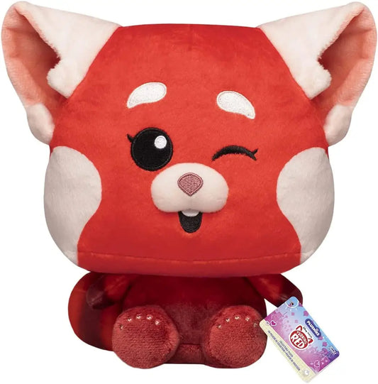 Cute red plush toy in Funko POP! Plushies 7 Turning Red collection, winking fox design