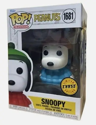Funko Pop Peanuts Snoopy Specialty Series Exclusive Limited Chase Edition figure