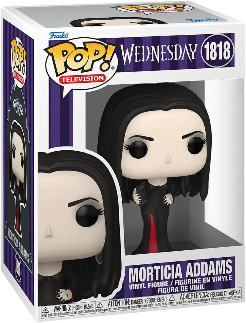 Funko POP! TV Wednesday Morticia Addams vinyl figure from the Morticia Addams series