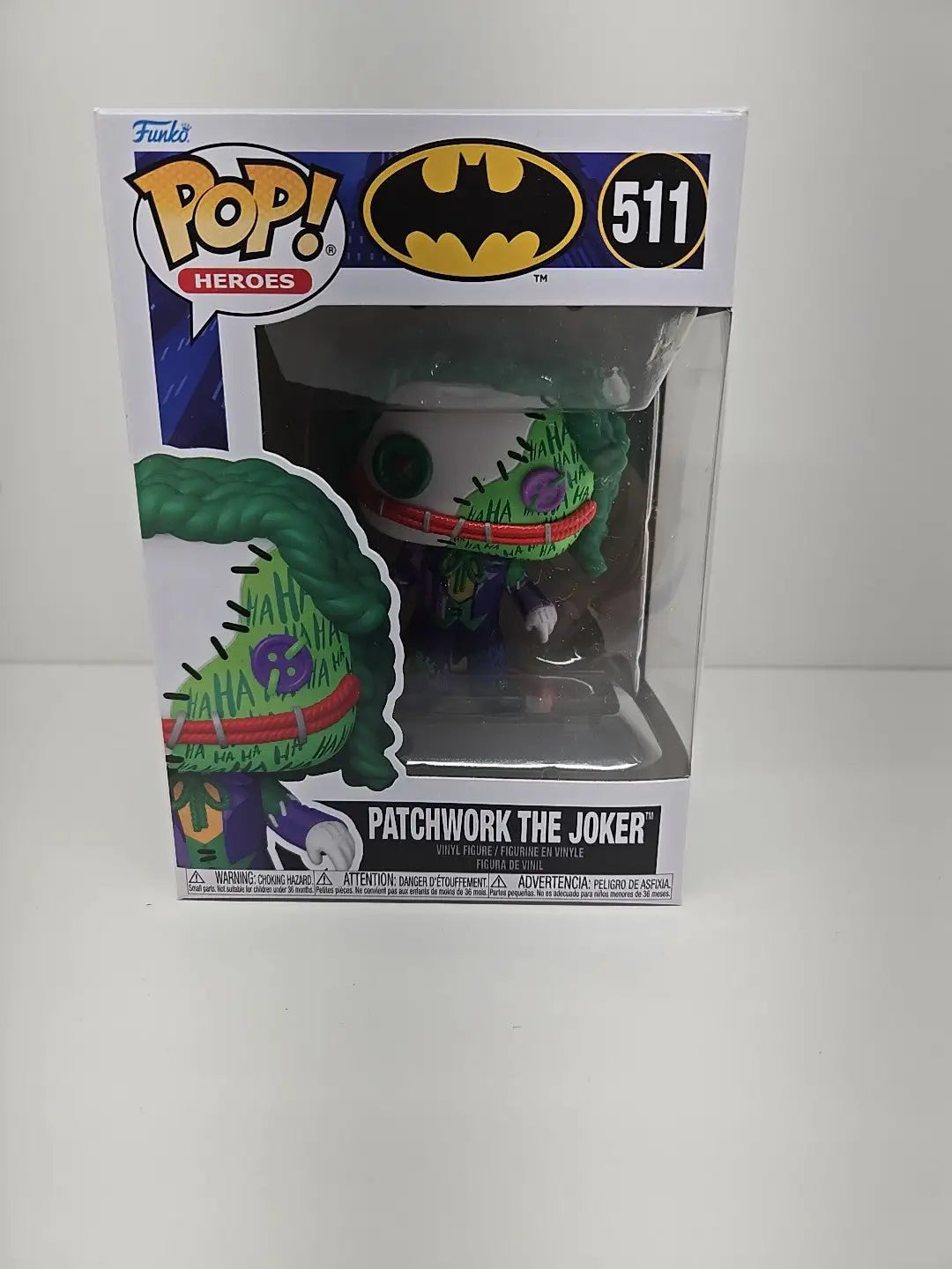 Patchwork The Joker Funko Pop vinyl figure from DC Universe #511 for collectors and fans