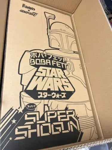 Boba Fett figure box from Funko Super Shogun Warrior Star Wars Empire Version