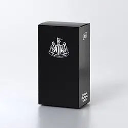 Black rectangular hobby box with Newcastle United FC crest for trading cards
