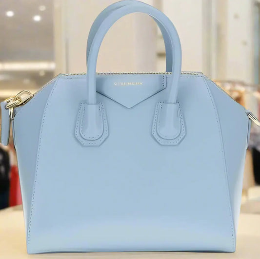 GIVENCHY Women’s Sky Blue Antigona Mini Handbag | STORE 7994