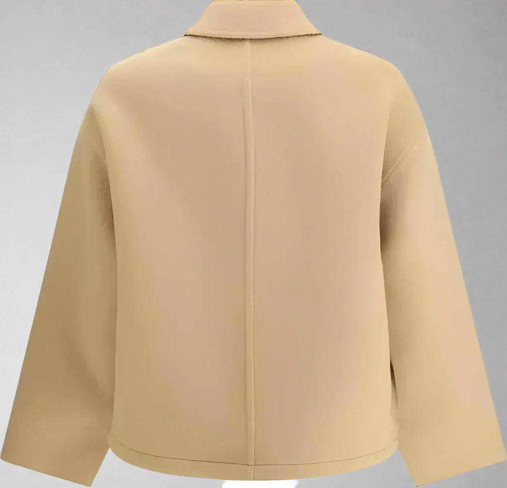 GUCCI Women's Zipped Wool Caban