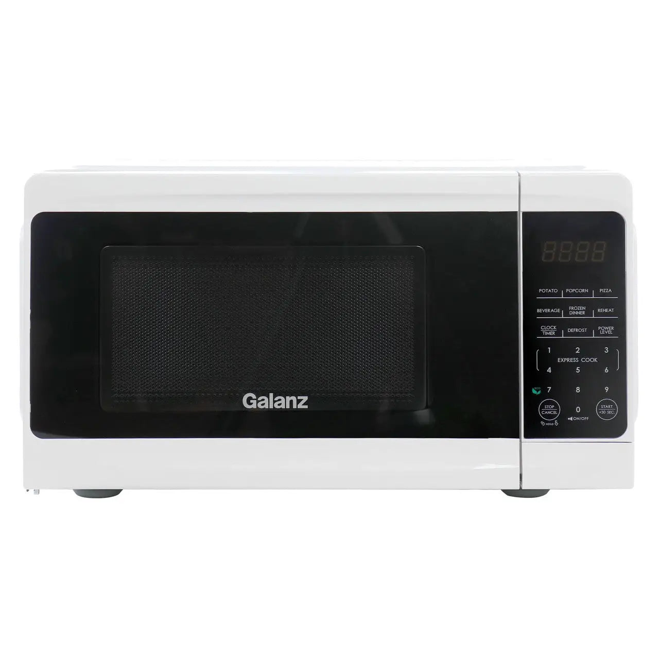 Galanz 0.7 cu ft 700W Countertop Microwave Oven in White with One Touch Express Cooking - Microwave Oven