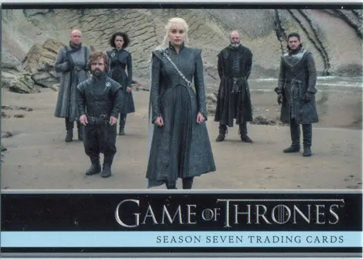 Game of Thrones Season 7 P1 Promo Card featuring iconic characters from the series