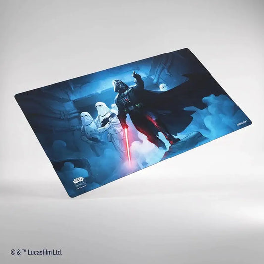 Star Wars themed game mat featuring Darth Vader design for tabletop gaming