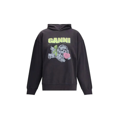 Ganni Puppy Hoodie - L/XL - Hoodie