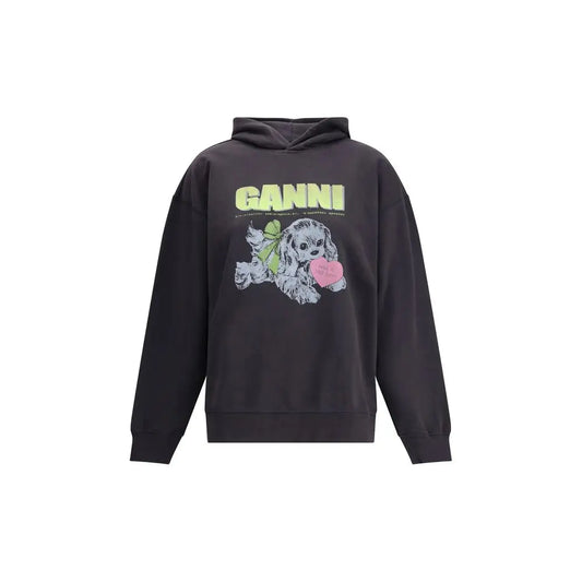 Ganni Puppy Hoodie - L/XL - Hoodie