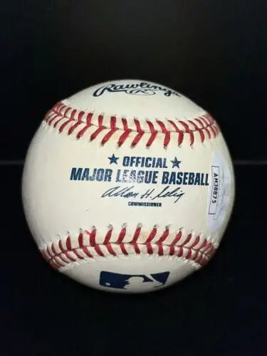 Official Major League Baseball featuring Gene Stallings autographed baseball for collectors