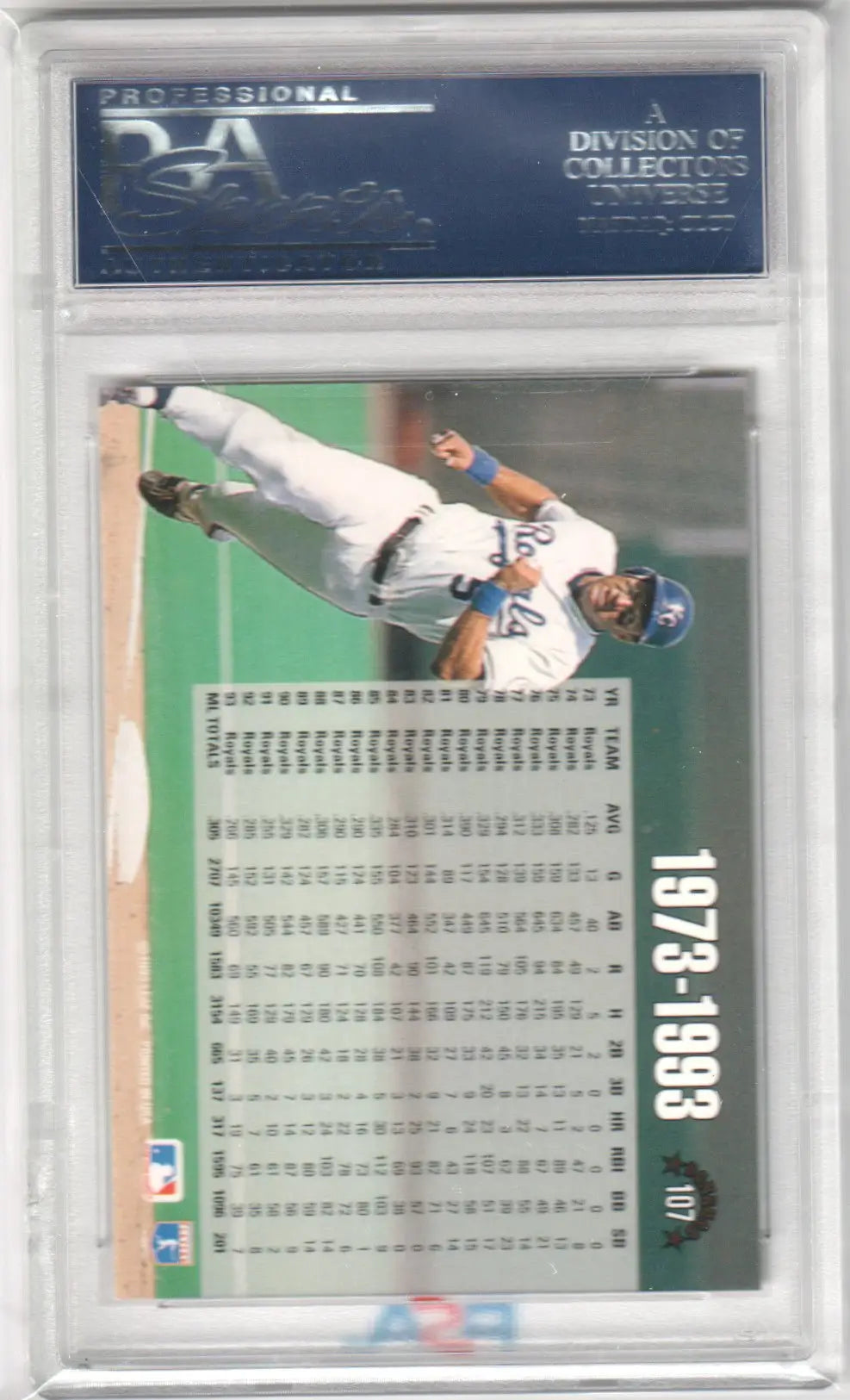 Graded George Brett 1994 Donruss Career Salute baseball card PSA 10 GEM MINT