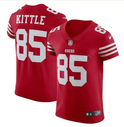 Red George Kittle San Francisco 49ers Nike Alternate Vapor Elite Jersey Scarlet
