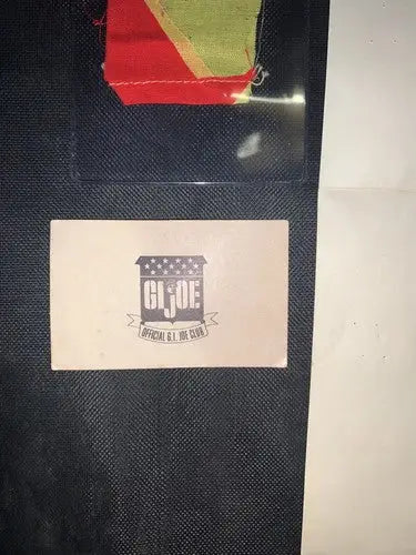 GI Joe 1970 Deep Sea Diver Pygmy Instructions Map Flag Membership Card LOT 5 pcs