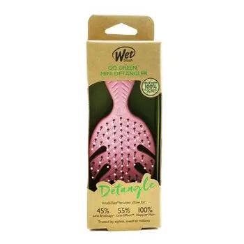 Go Green Mini Detangler - # Pink - 1pc - 1pc / 1 - Hair Care