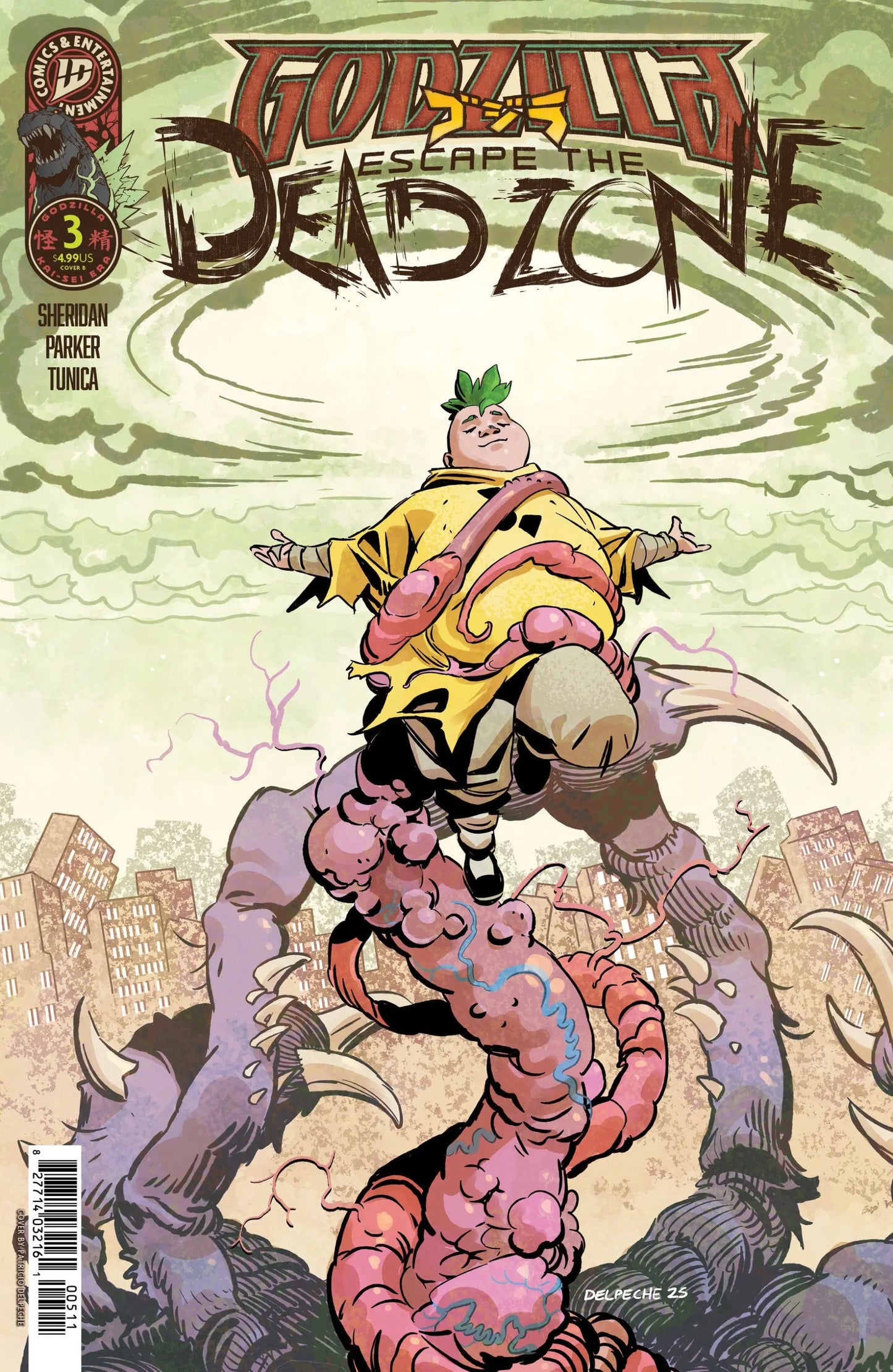 Godzilla: Escape The Deadzone [Kai Sei Era] #3 Variant B (Delpeche) - Comics