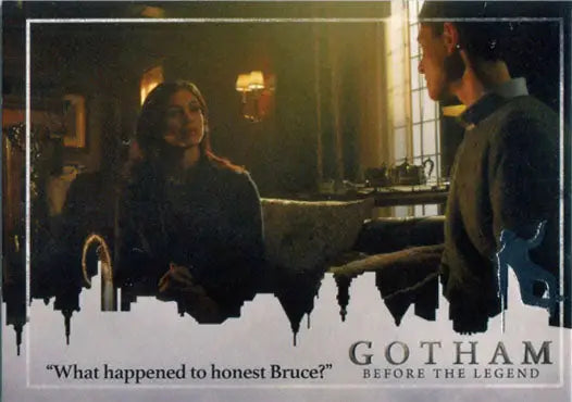 Gotham Season 2 Penguin Deco Foil Stamp Variant Base 43 Chase Card featuring characters