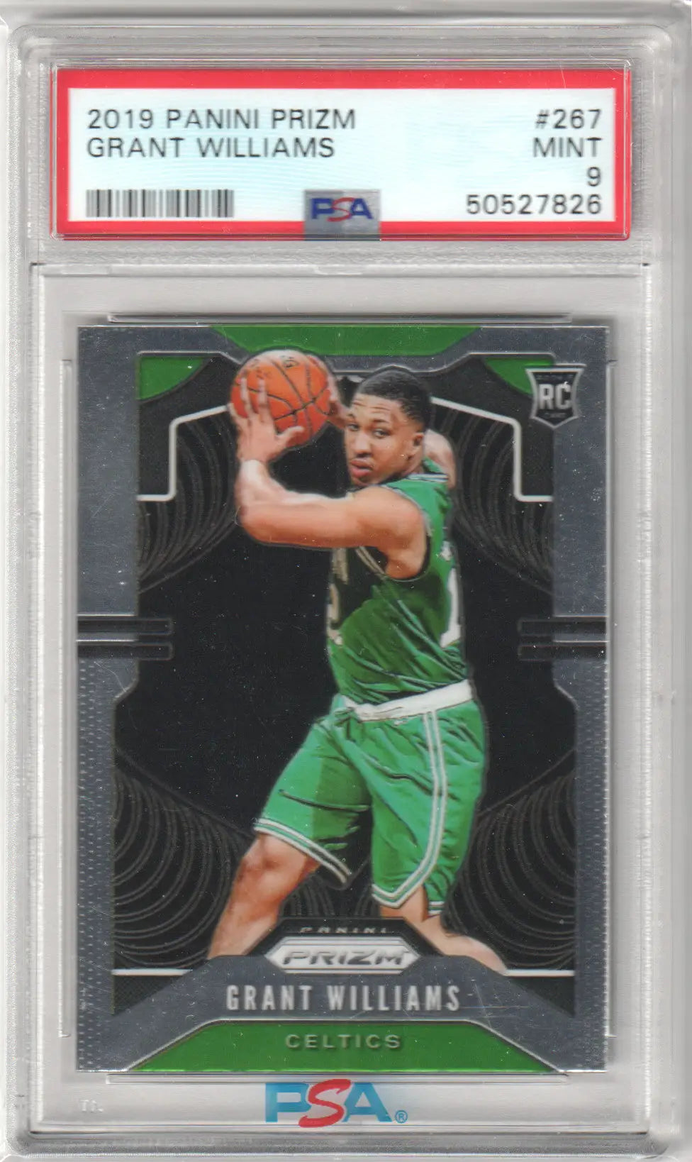 Graded Grant Williams 2019-20 Panini Prizm RC Rookie basketball card PSA 9 MINT