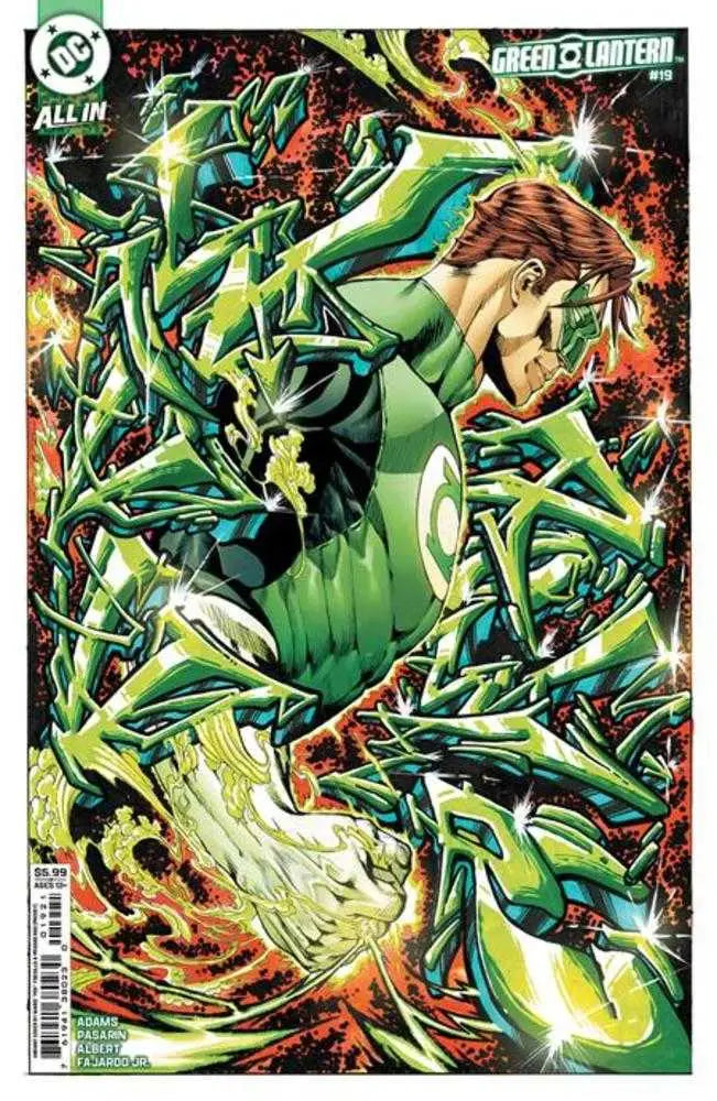 Green Lantern Corps comic book Green Lantern #19 Cover C Mario Foccillo card stock variant