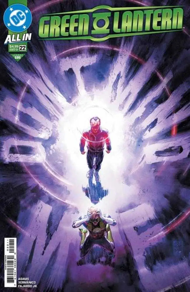 Green Lantern comic book Green Lantern #22 Cover A Xermanico featuring Kyle Rayner and Hector Hammond