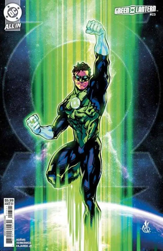 Green Lantern #23 Cover B Carlos Danda Card Stock Variant comic book front view