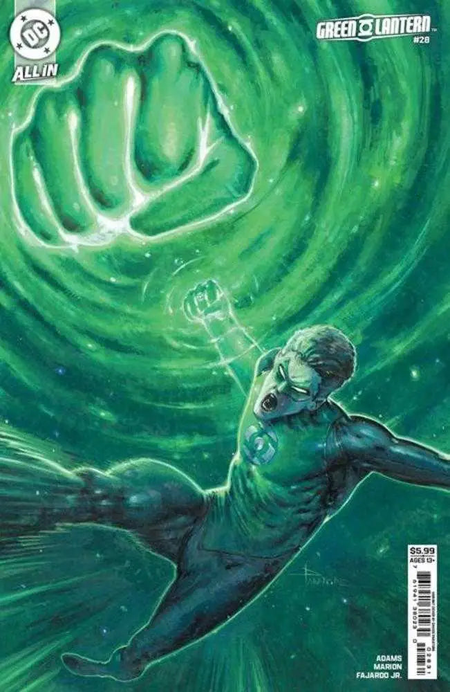 Green Lantern #28 Cover C Davide Paratore Card Stock Variant - Comics