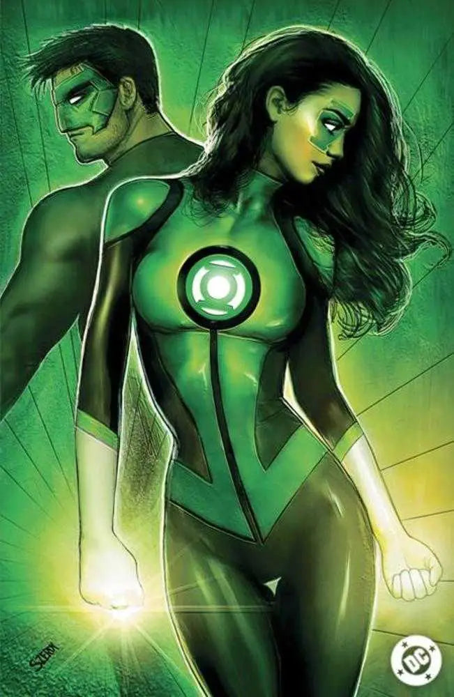 Green Lantern Corps #1 Cover F Nathan Szerdy Foil Variant comic book cover featuring Green Lantern