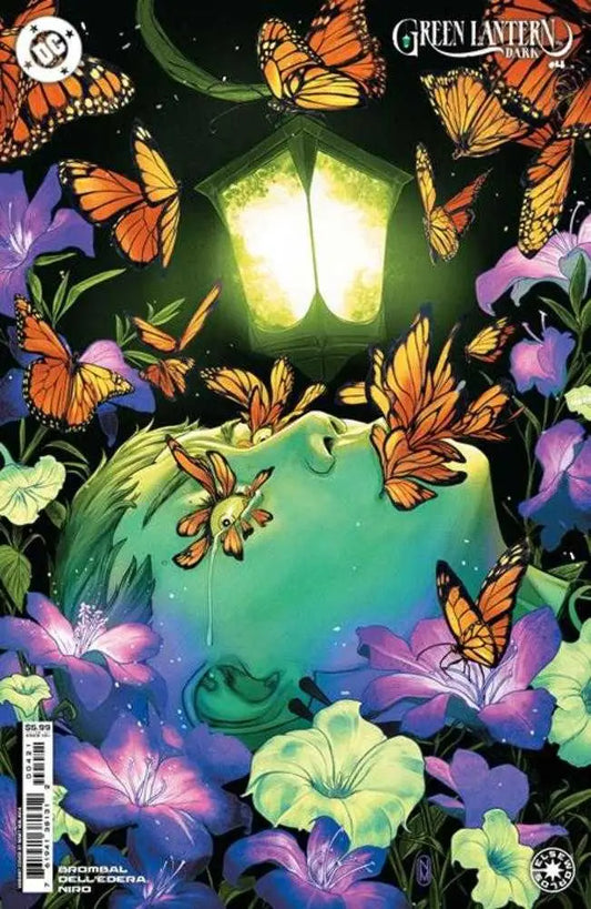 Green Lantern Dark Cover B Nimit Malavia comic book cover displayed in product image