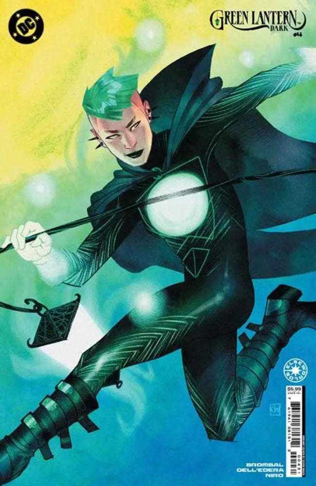 Green Lantern Dark comic book cover featuring Kevin Wada card stock variant