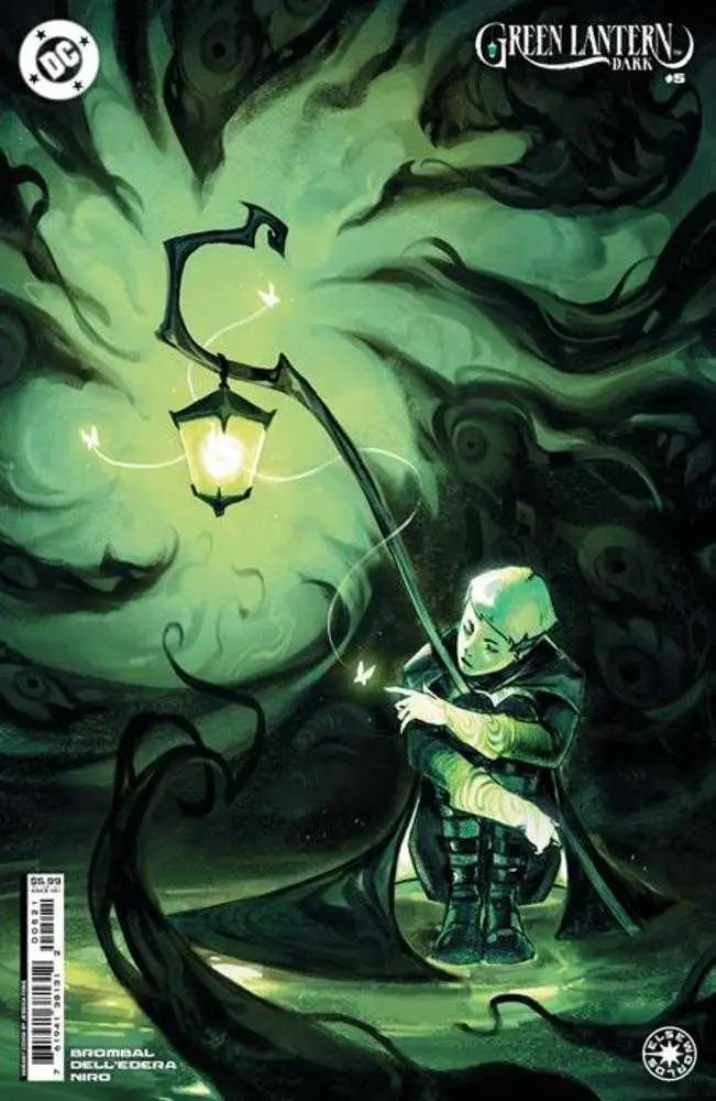 Green Lantern Dark comic book featuring Jessica Fong Card Stock Variant cover