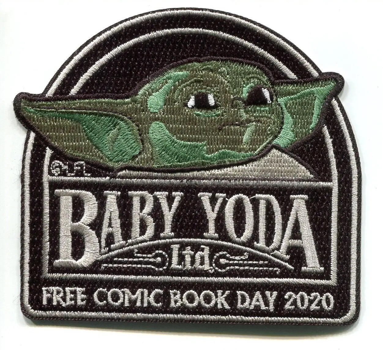 Star Wars Baby Yoda embroidered patch for Free Comic Book Day 2020 comic book event