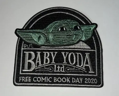 Star Wars Baby Yoda embroidered patch for Free Comic Book Day 2020 comic book event