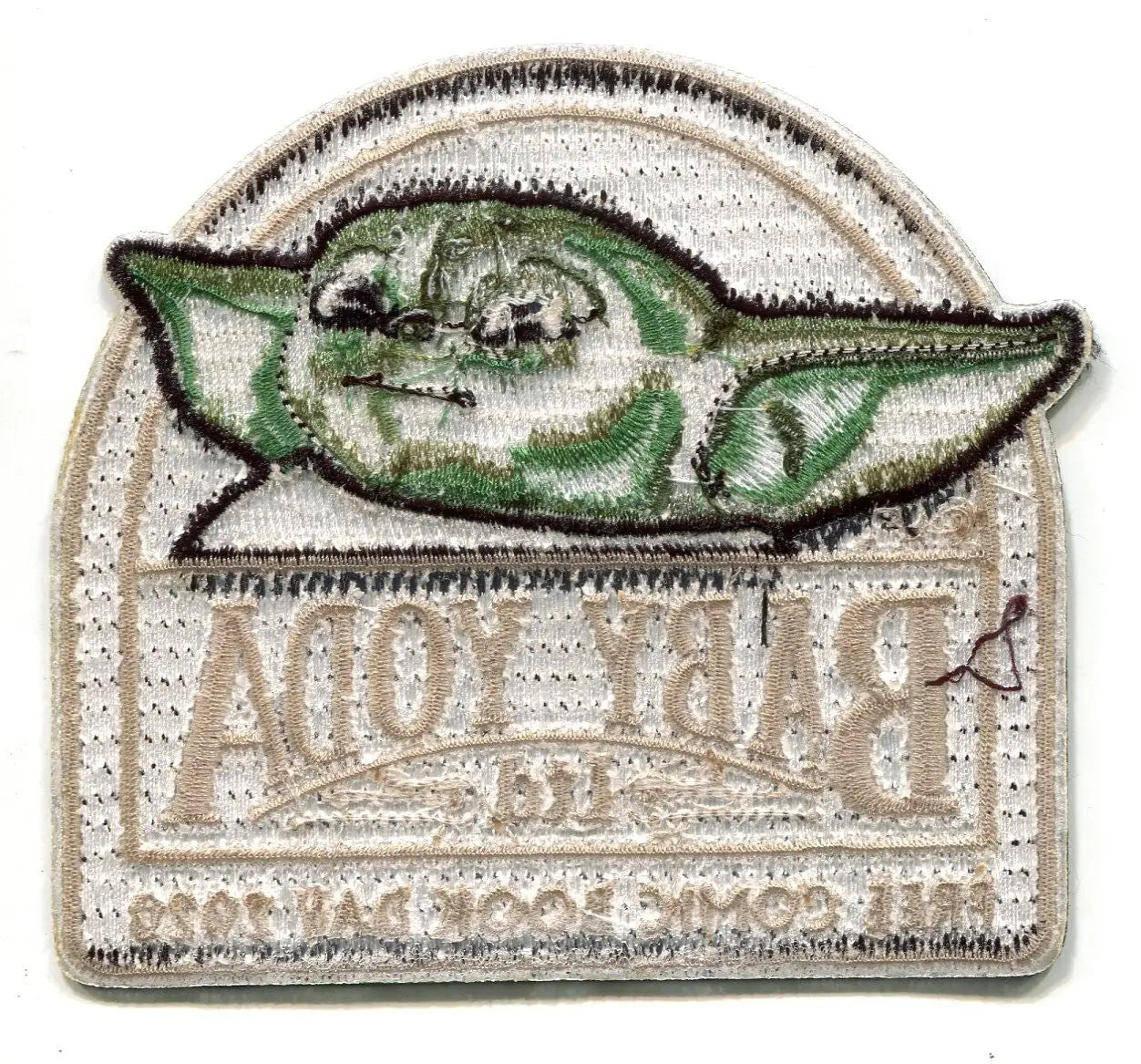 Embroidered Baby Yoda patch for Star Wars Free Comic Book Day 2020 collectible