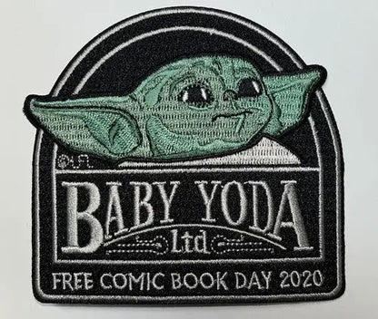 Star Wars Baby Yoda patch for Free Comic Book Day 2020 embroidered collectible