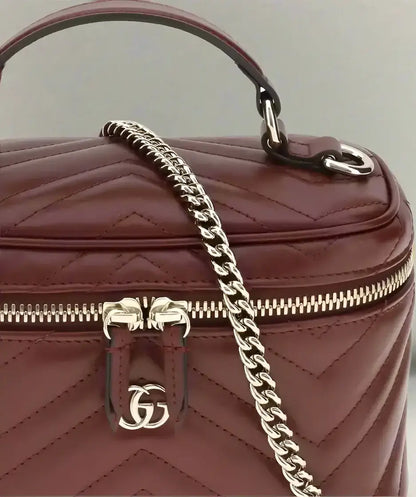 GUCCI Chocolate & black Vanity mini Shoulder Bags | STORE 7994 - Shoulder bag