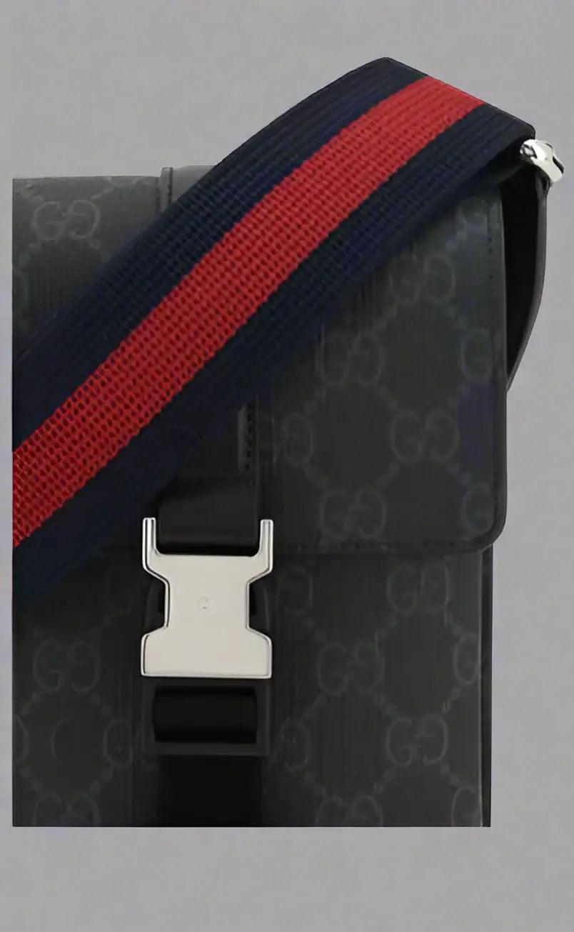 GUCCI men’s embossed logo SHOULDER BAG ITALY - Shoulder Bag