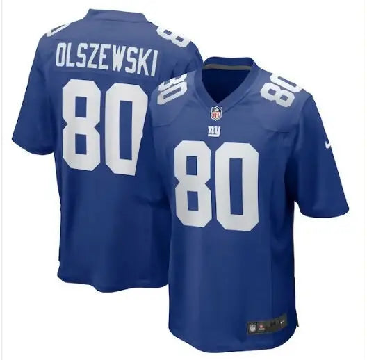 Blue Gunner Olszewski New York Giants Nike Team Game Jersey Royal