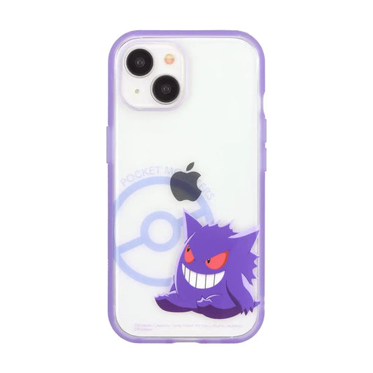 Pokemon Gengar iPhone case for iPhone 15/14/13 from Gourmandies featuring Gengar design