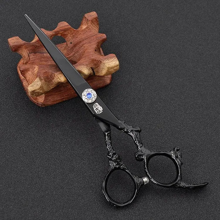 Hairdressing scissors - Black ordinary - Face Skin Care Tools