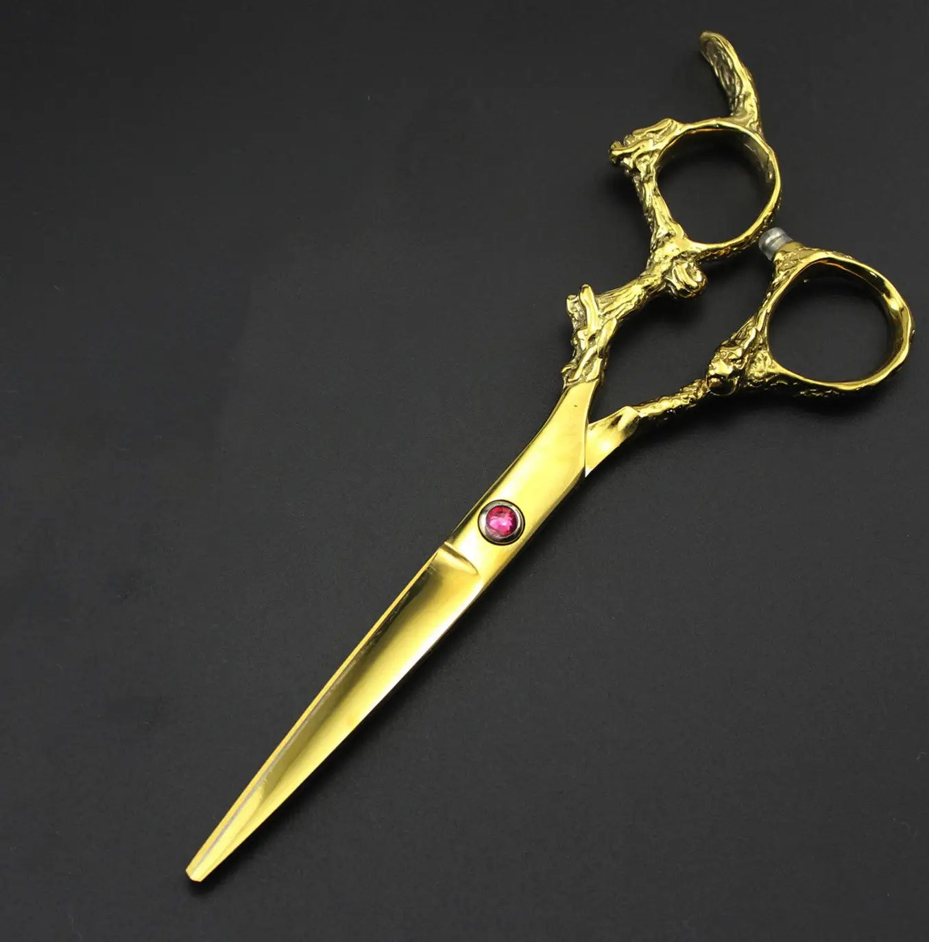 Hairdressing scissors - Gold ordinary - Face Skin Care Tools