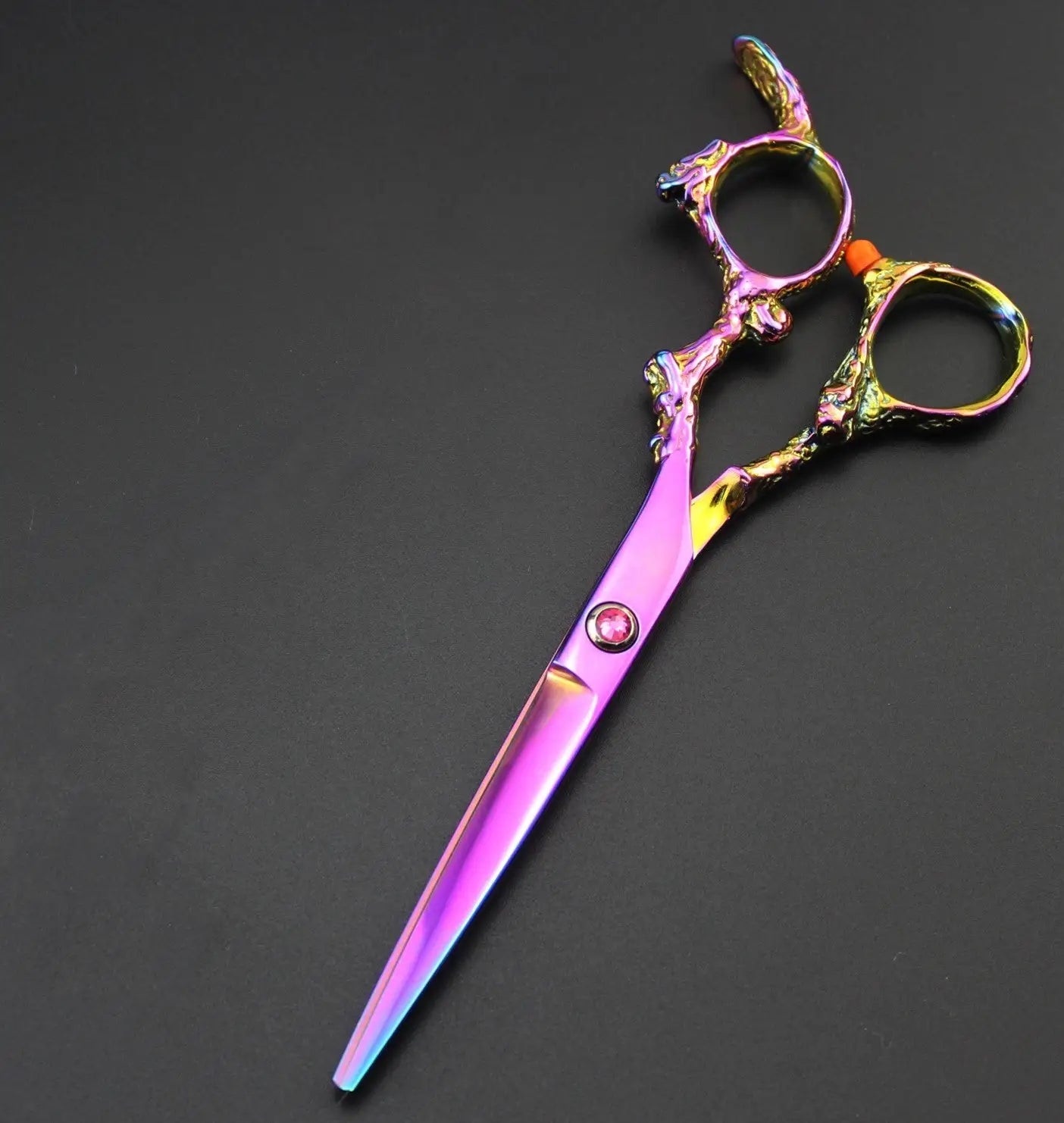 Hairdressing scissors - Pink ordinary - Face Skin Care Tools