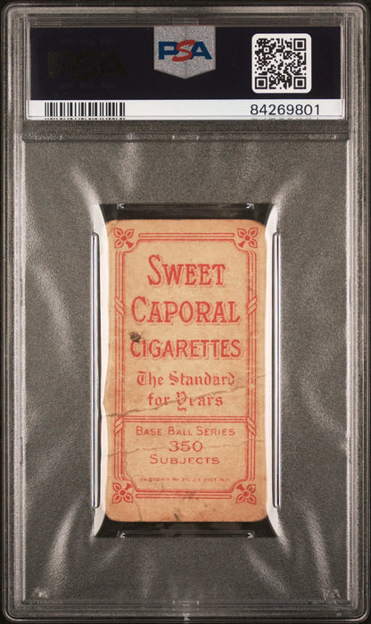 Vintage Sweet Caporal cigarette pack for Hal Chase T206 Sweet Caporal 350/30 portrait