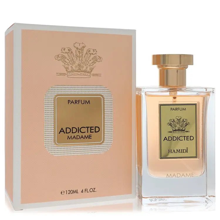Hamidi Addicted Madame by Hamidi - Eau De Parfum Spray 4 oz - Women / Medium - Eau De Parfum Spray 4 oz