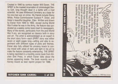 Hannah Dundee Kitchen Sink card lot featuring Two Kitchen Sink trading cards