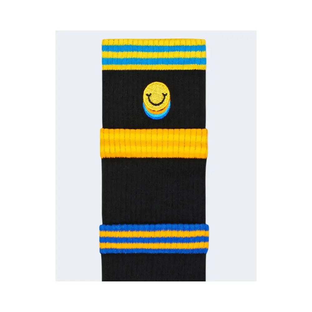 Happy Socks Black Cotton Socks - 36-40