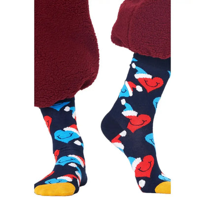 Happy Socks Black Cotton Socks - 36-40