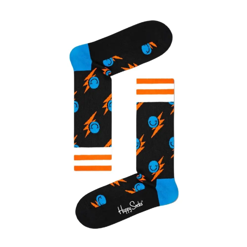 Happy Socks Black Cotton Socks - 36-40
