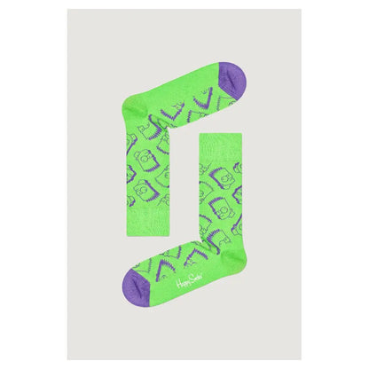 Happy Socks Black Cotton Socks - 36-40